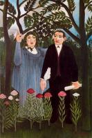 Henri Rousseau - The Muse Inspiring the Poet